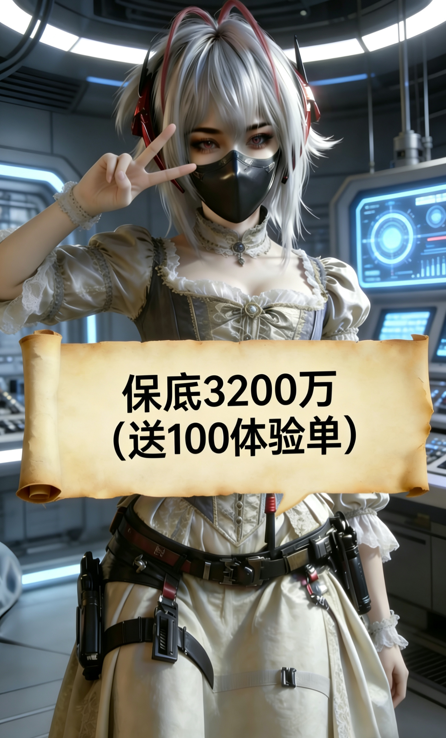 优惠单 200保底3200万《送100体验单》